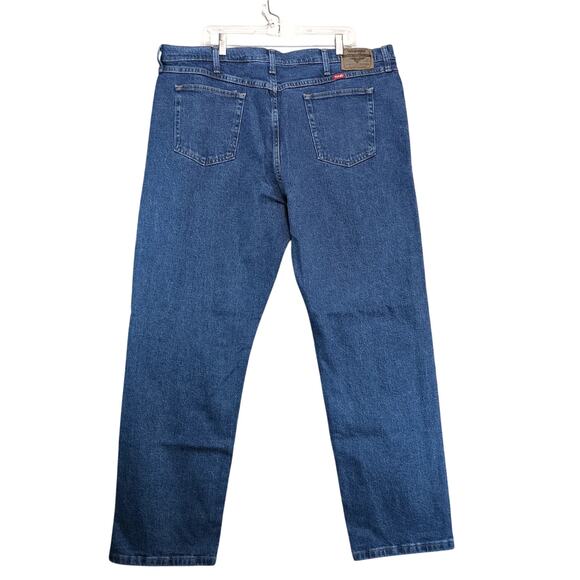 NWT Wrangler Five Star Heritage Jeans Men's 42x33 Relaxed Fit Low Stretch Work - Picture 2 of 10